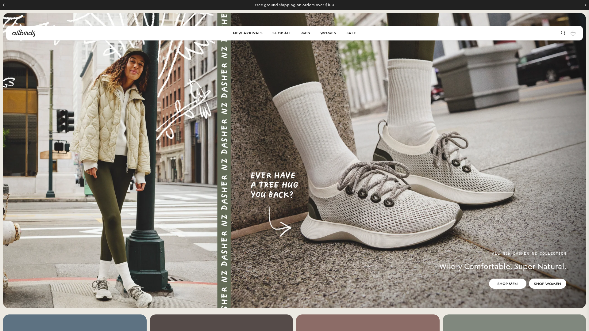 DTC Fashion & Footwear Storefront